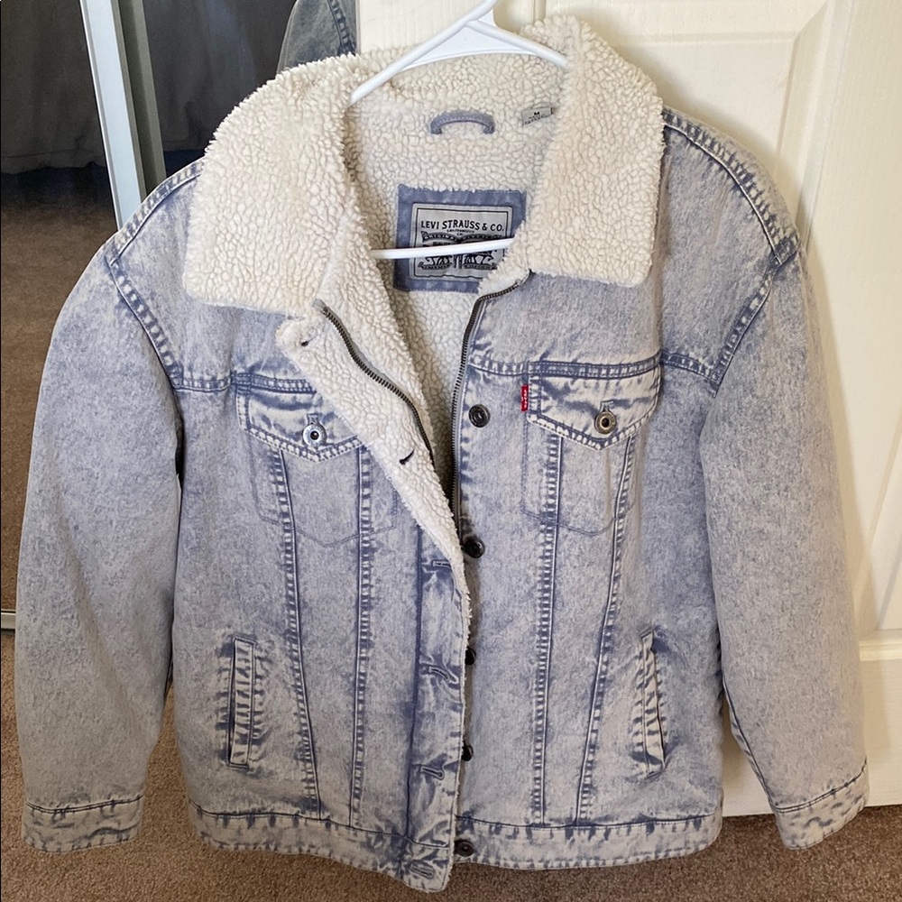 Levi's Sherpa Denim Jacket